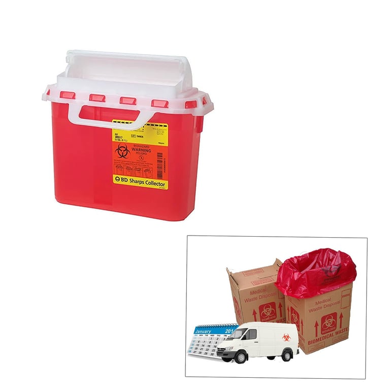 Combo Services - Pickup & Sharps Container - One Platform for All