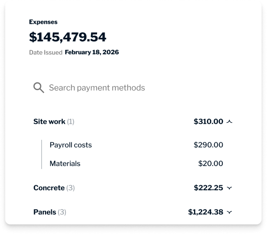 Expenses automatically added to invoices