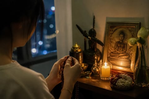 情降復合：泰國主流做法是自己誦咒，不是付錢請人落降