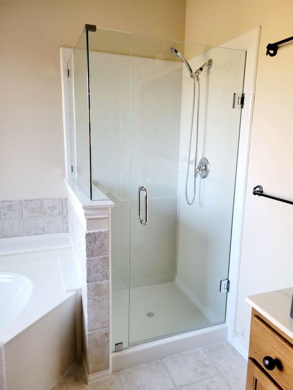 Plano Shower Door
