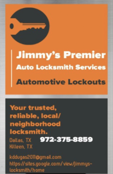 Jimmy’s Premier Locksmith Services