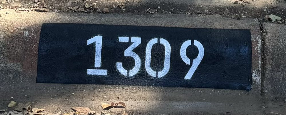 Curb Painting 817
