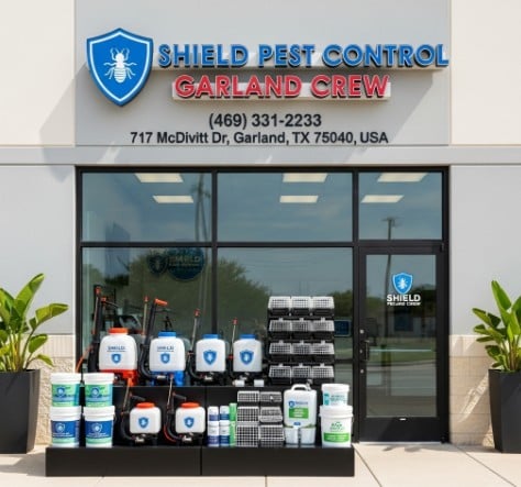 Shield Pest Control Garland Crew