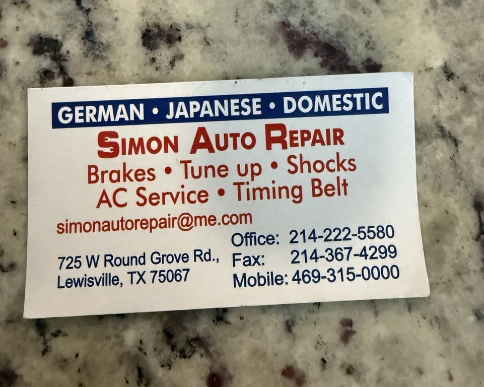 Simon Auto Repair