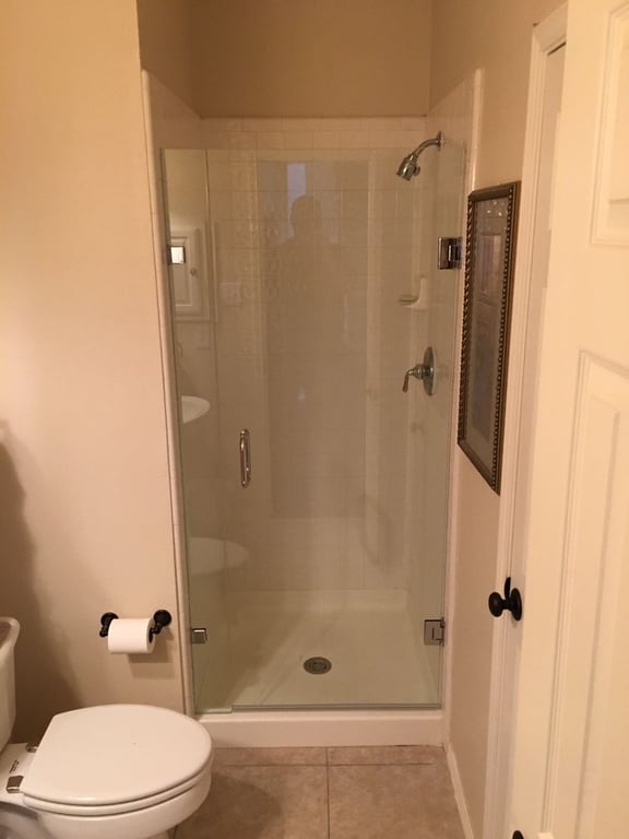 Plano Shower Door