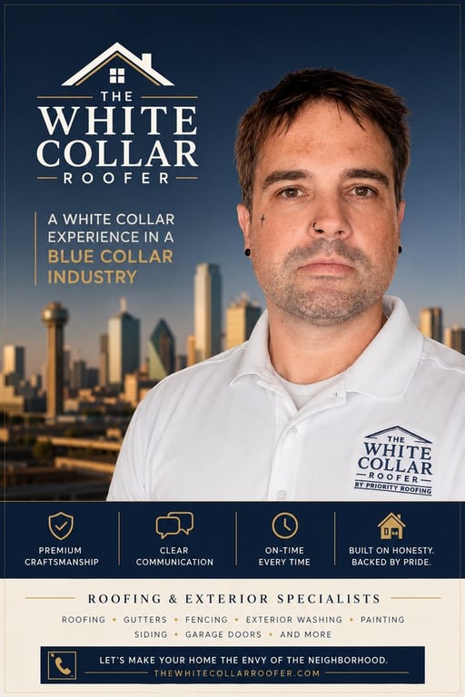 The White Collar Roofer