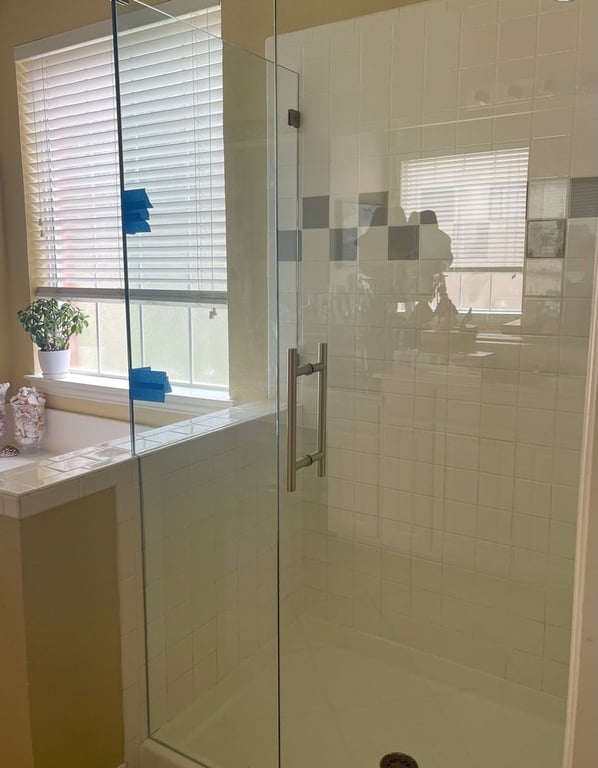 Plano Shower Door