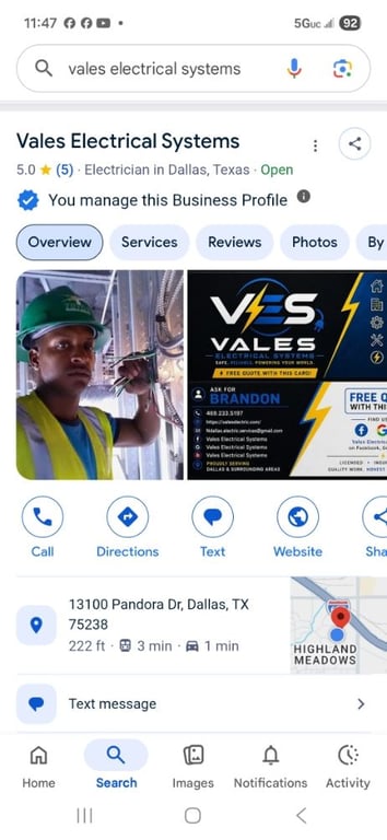 Vales Electrical Systems