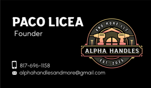 Alpha Handles and More