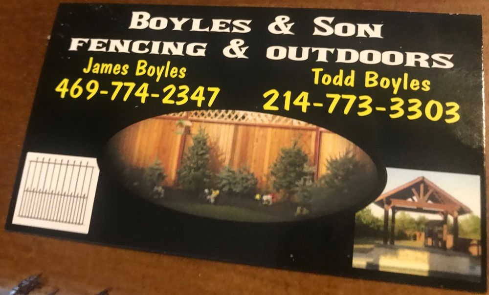 Boyles & Son Fencing and Outdoors