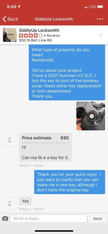 GiddyUp Locksmith