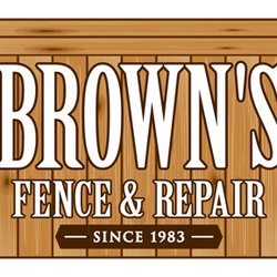 Brown's Fence & Repair, Inc.