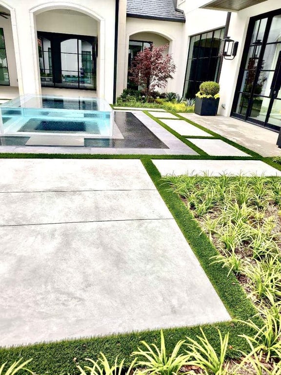 Patterned Concrete By Rey