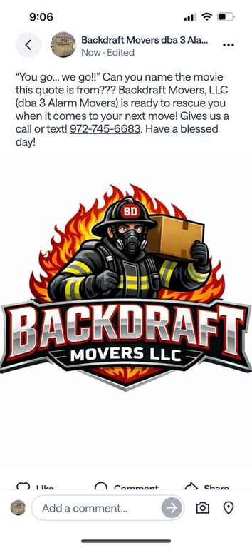 Backdraft Movers