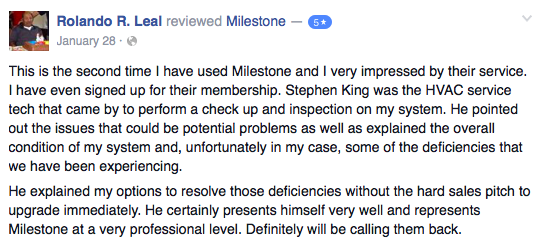 Milestone Electric, A/C, & Plumbing