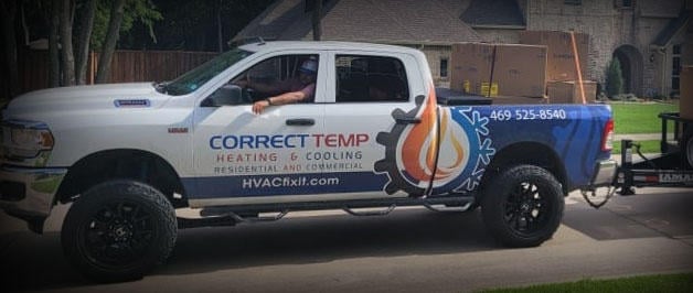 Correct Temp Heating & Cooling