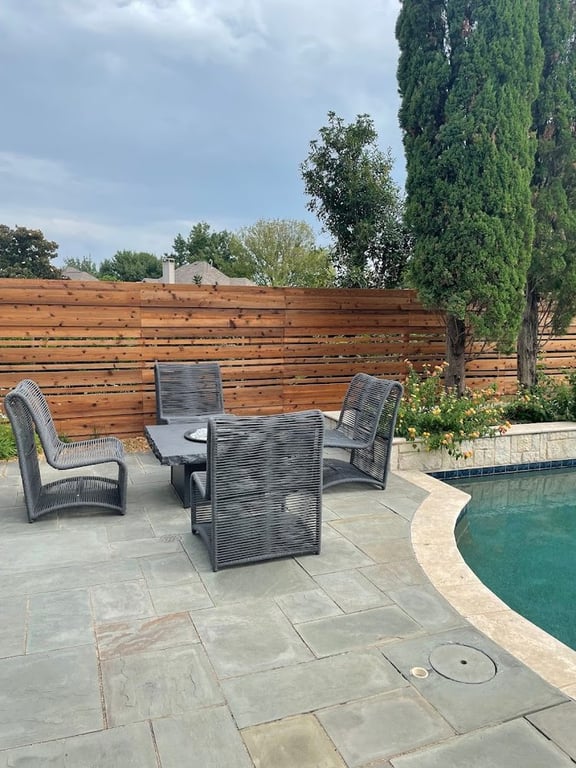 Golden Eagle Fence and Stain