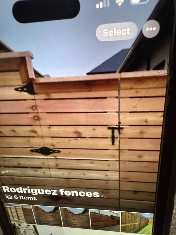 Rodriguez fences Installation
