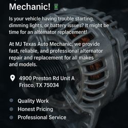 MJ Mobile Auto Repair