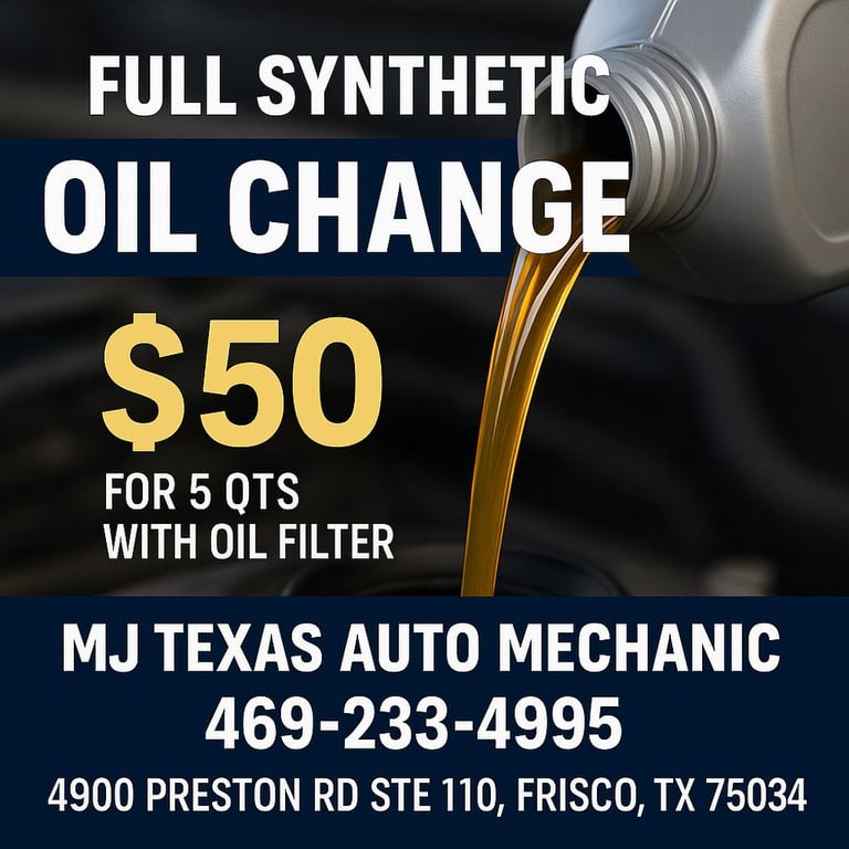 MJ Mobile Auto Repair