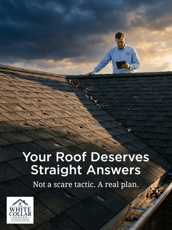 The White Collar Roofer