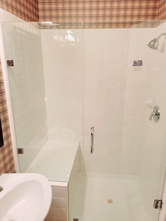 Plano Shower Door