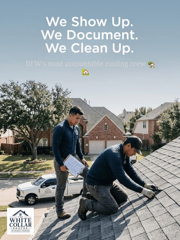 The White Collar Roofer