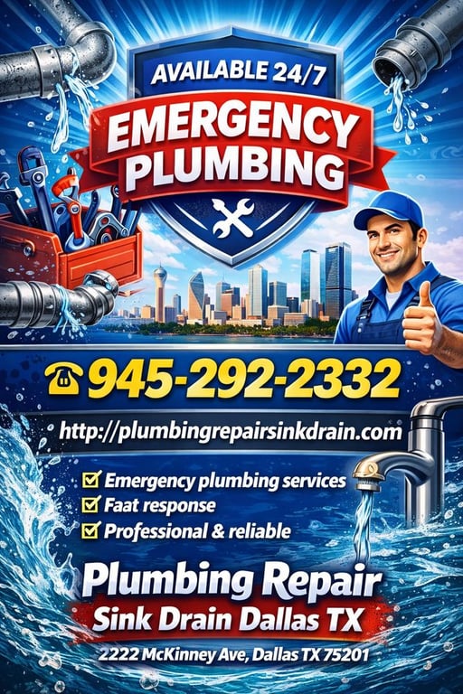 Plumbing Repair Sink Drain