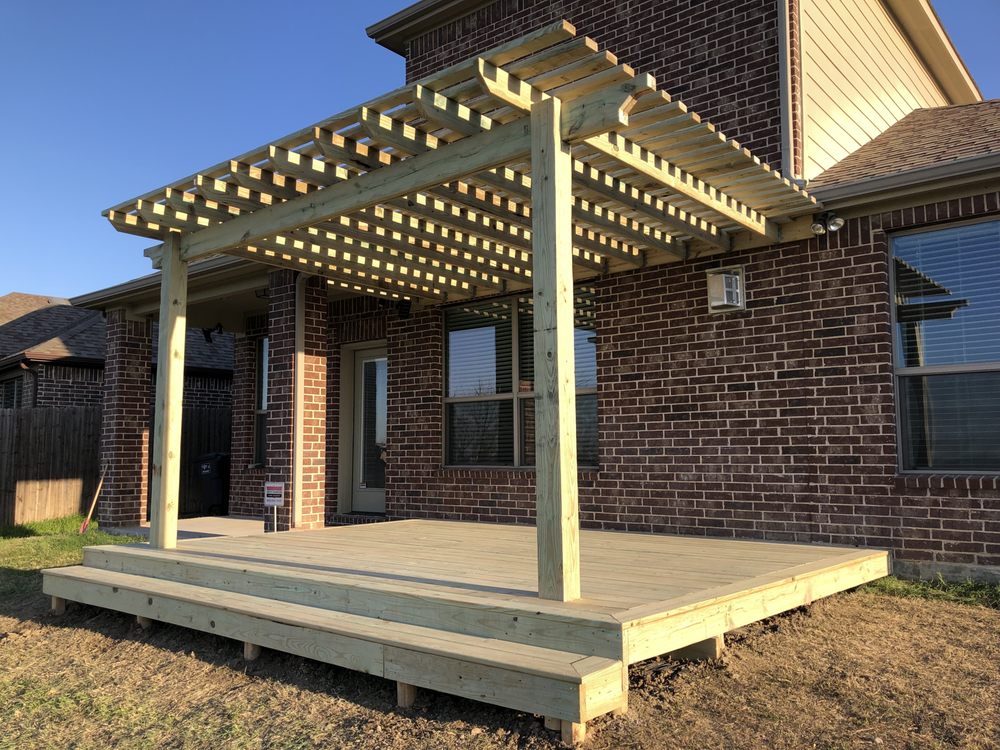 Decks Fence Wood