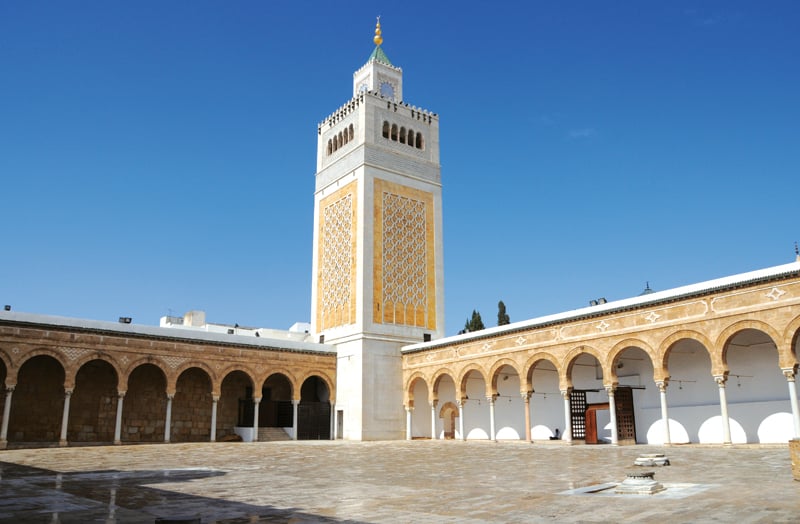 La mosquée Ezzitouna Tunis