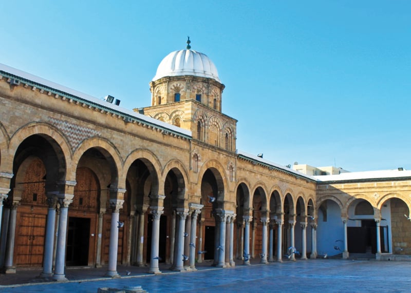 La mosquée Ezzitouna Tunis