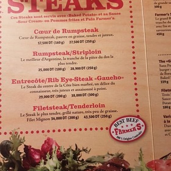 Farmers Steakhouse