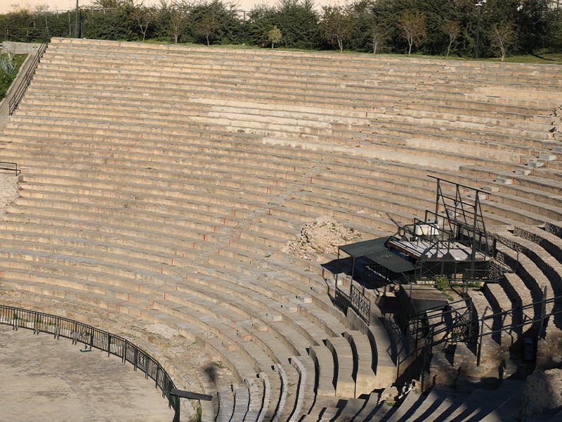 Le théâtre romain de Carthage