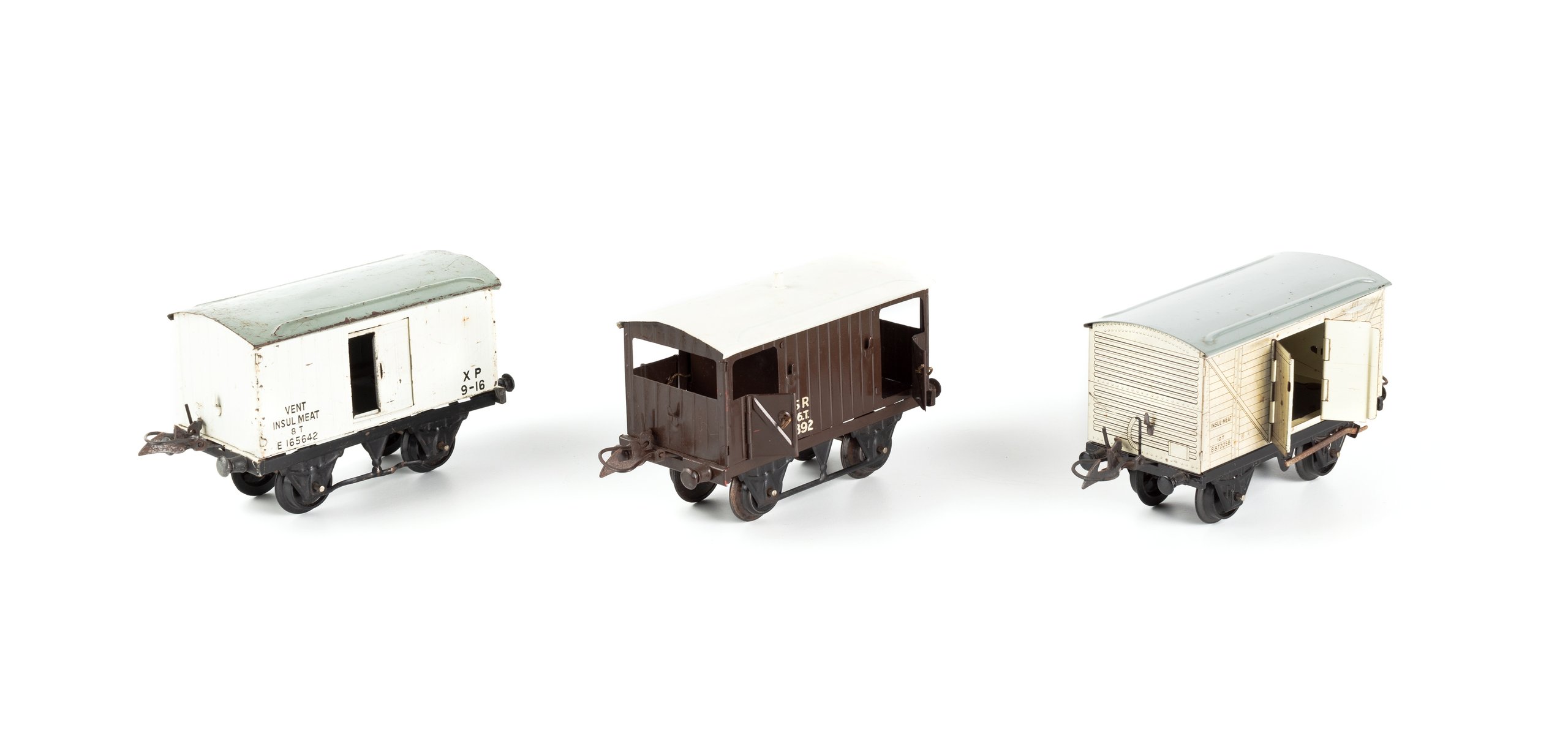 Hornby railway carriages and wagons by Meccano