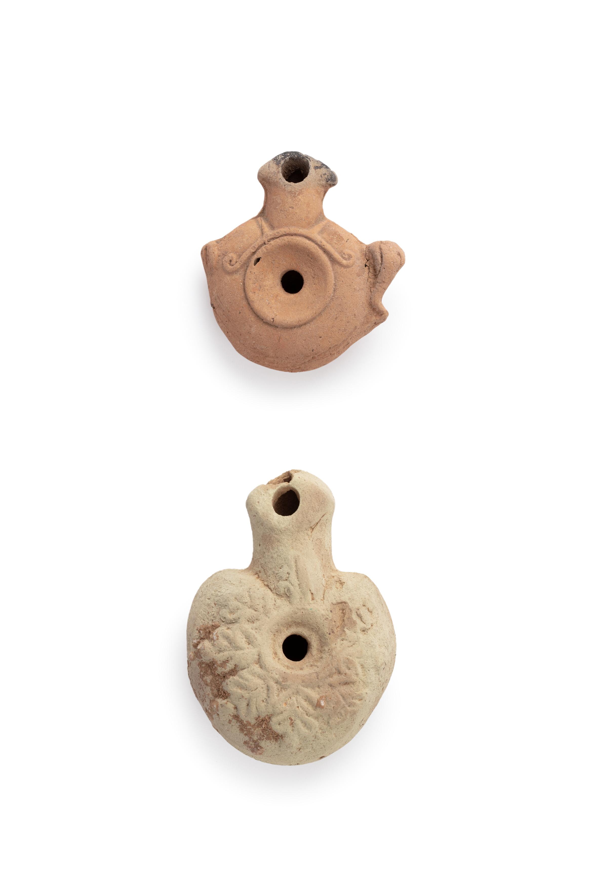 Powerhouse Collection - Terracotta lamps from Egypt, 160-30BC