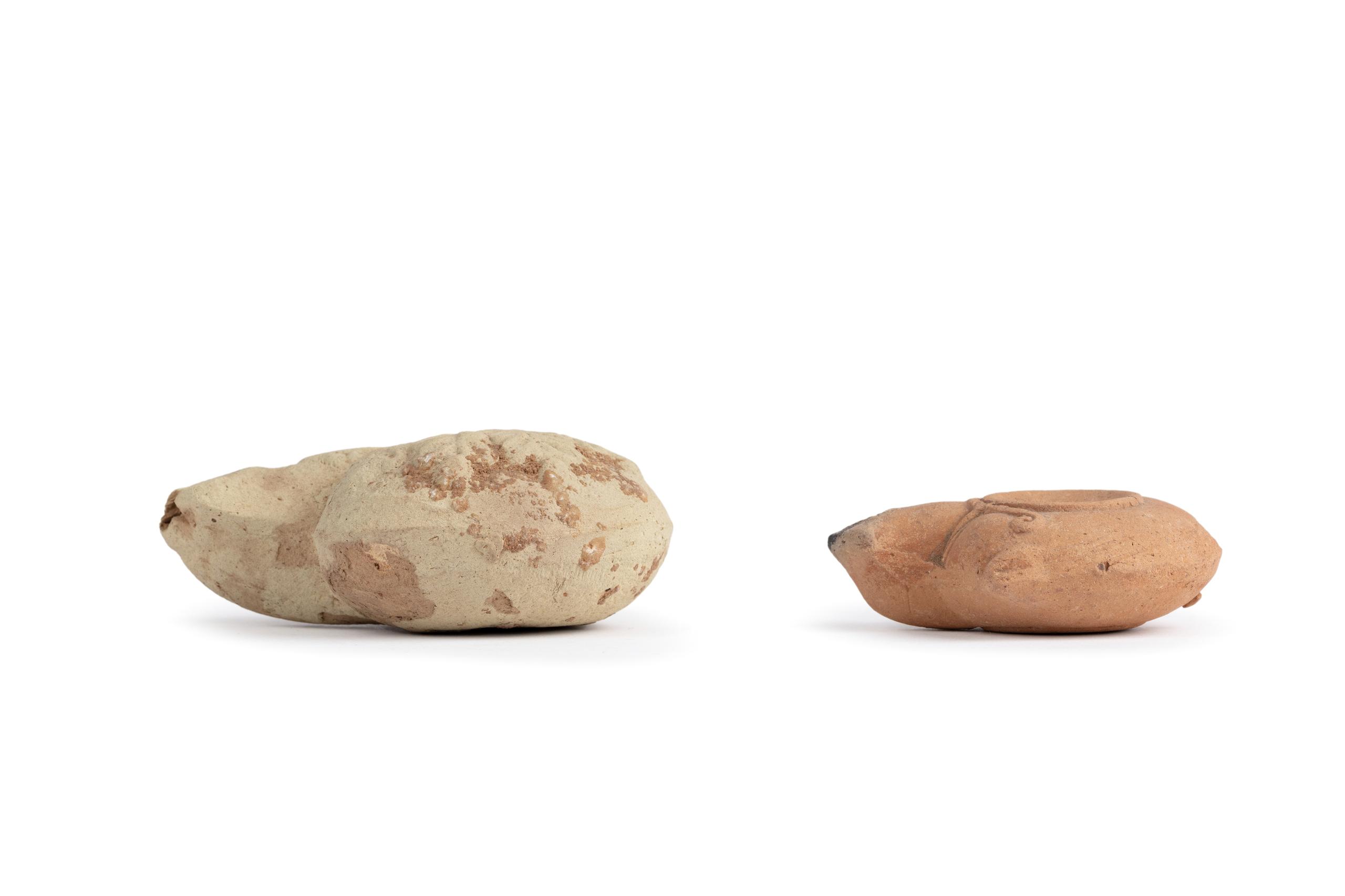 Powerhouse Collection - Terracotta lamps from Egypt, 160-30BC