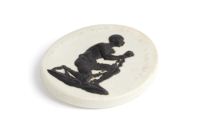 Anti-slavery medallion made by Wedgwood