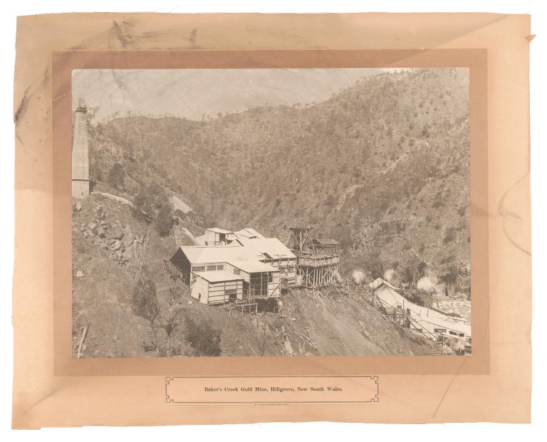 Photograph 'Baker's Creek Gold Mine'