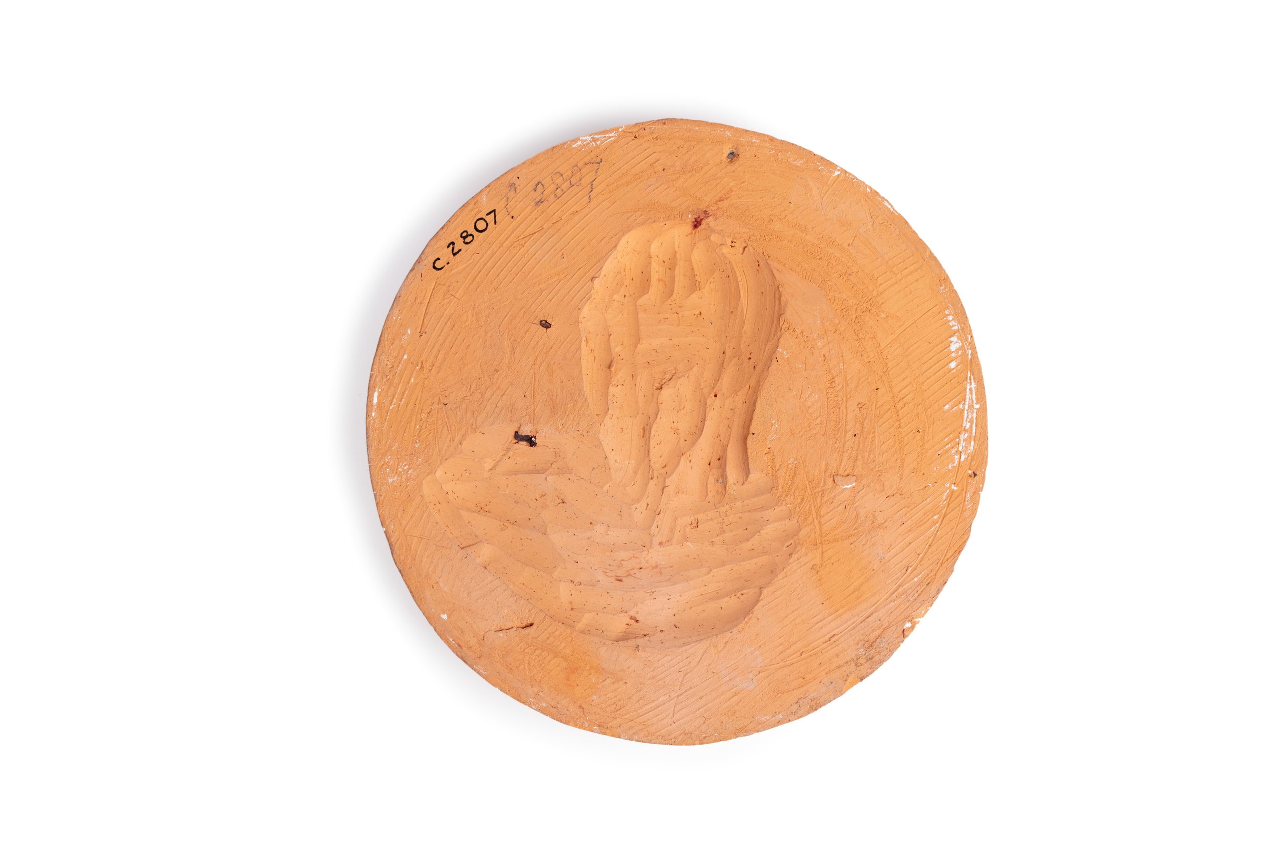 Terracotta medallion of Sir Henry Parkes by Nelson Illingworth