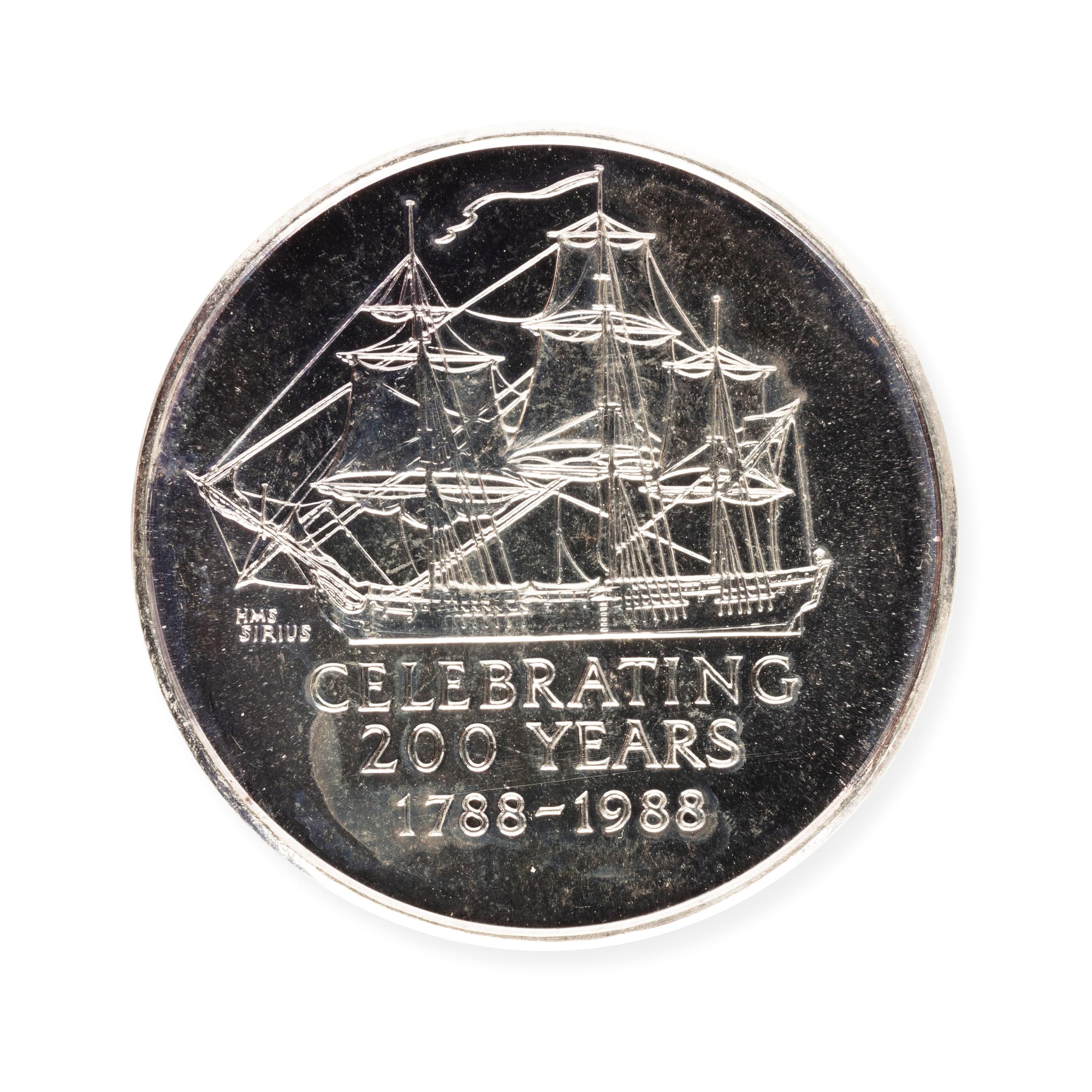 【希少】オーストラリア建国200周年記念メダリオン 1988 Powerhouse Collection - Official WA commemorative medallion for