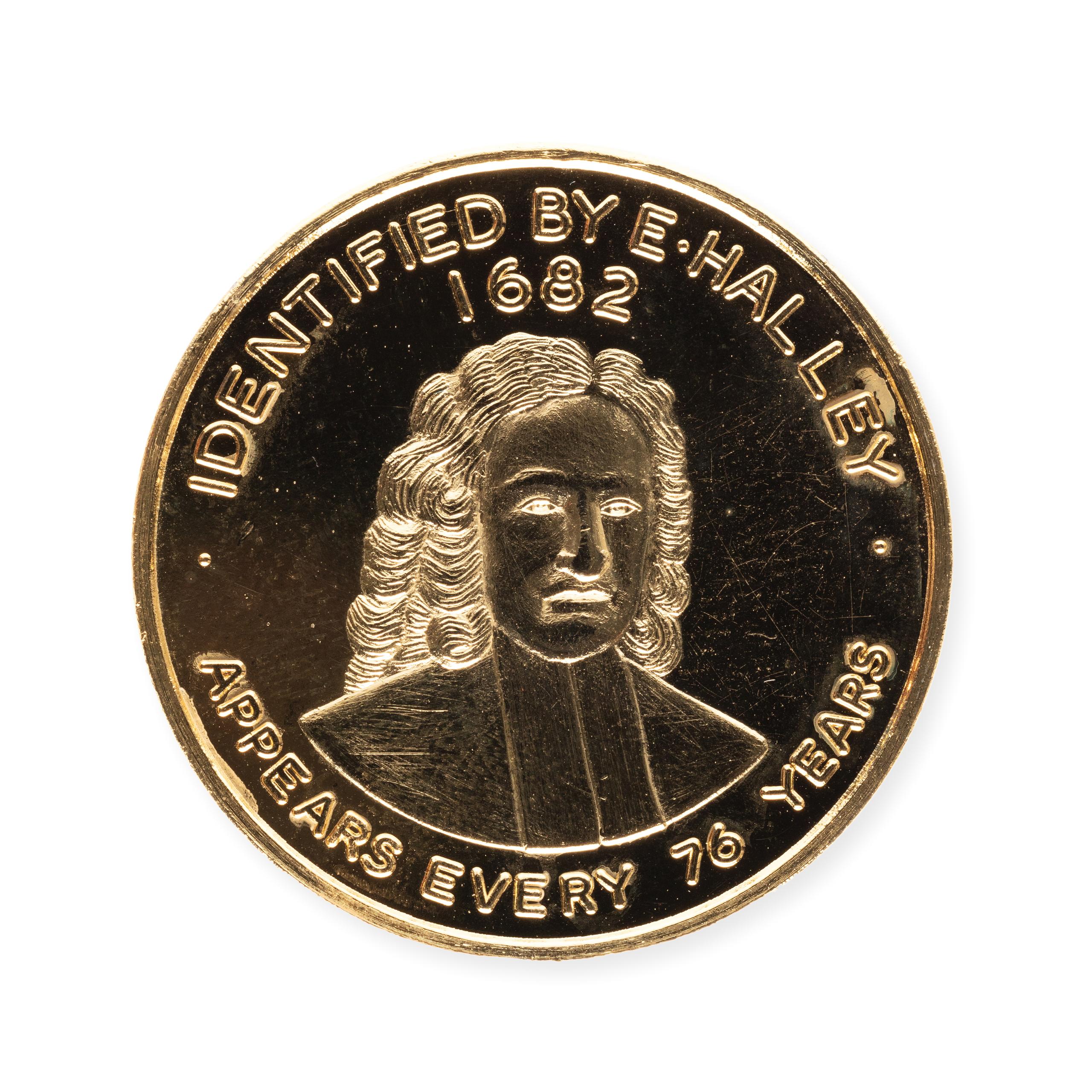 Powerhouse Collection - Medallion marking Halley
