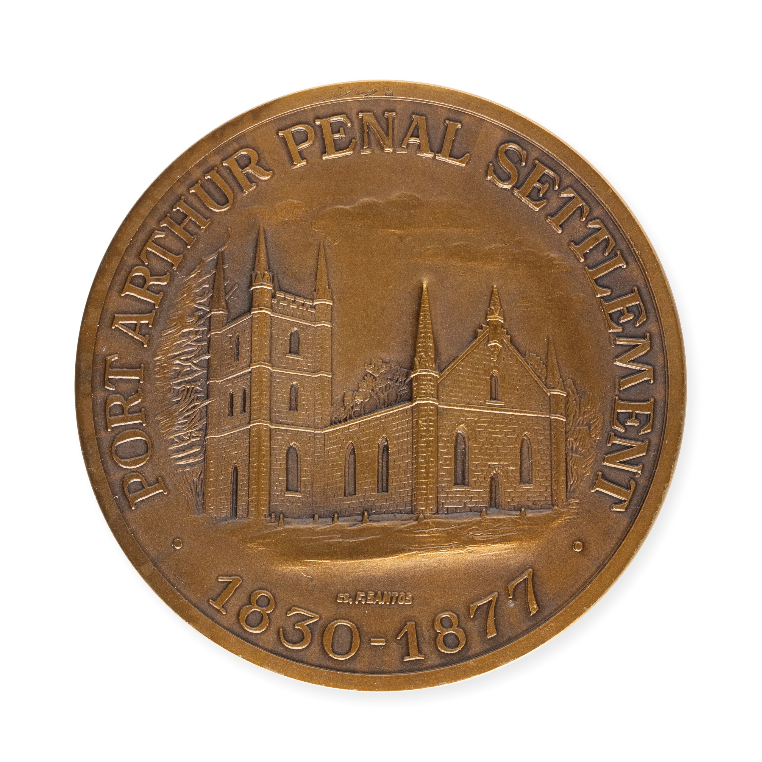 Port Arthur 150th Anniversary commemorative medallion