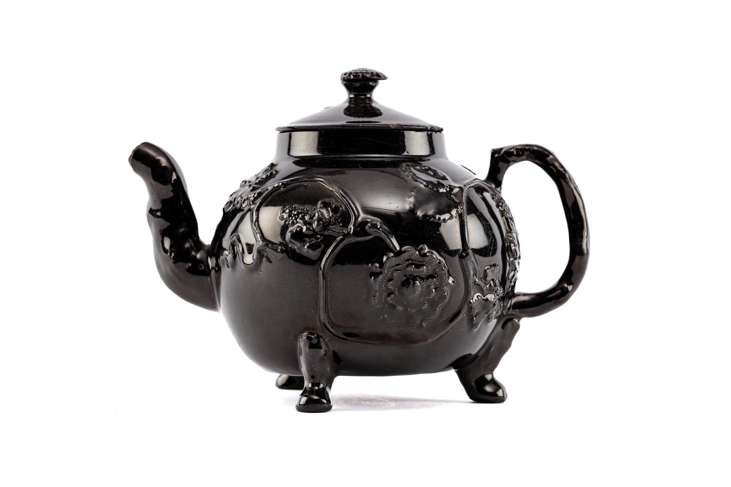 'Jackfield' earthenware teapot