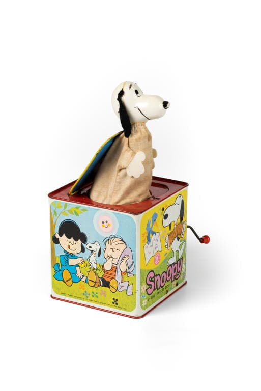 Powerhouse Collection - 'Snoopy in the music box' toy, 1966