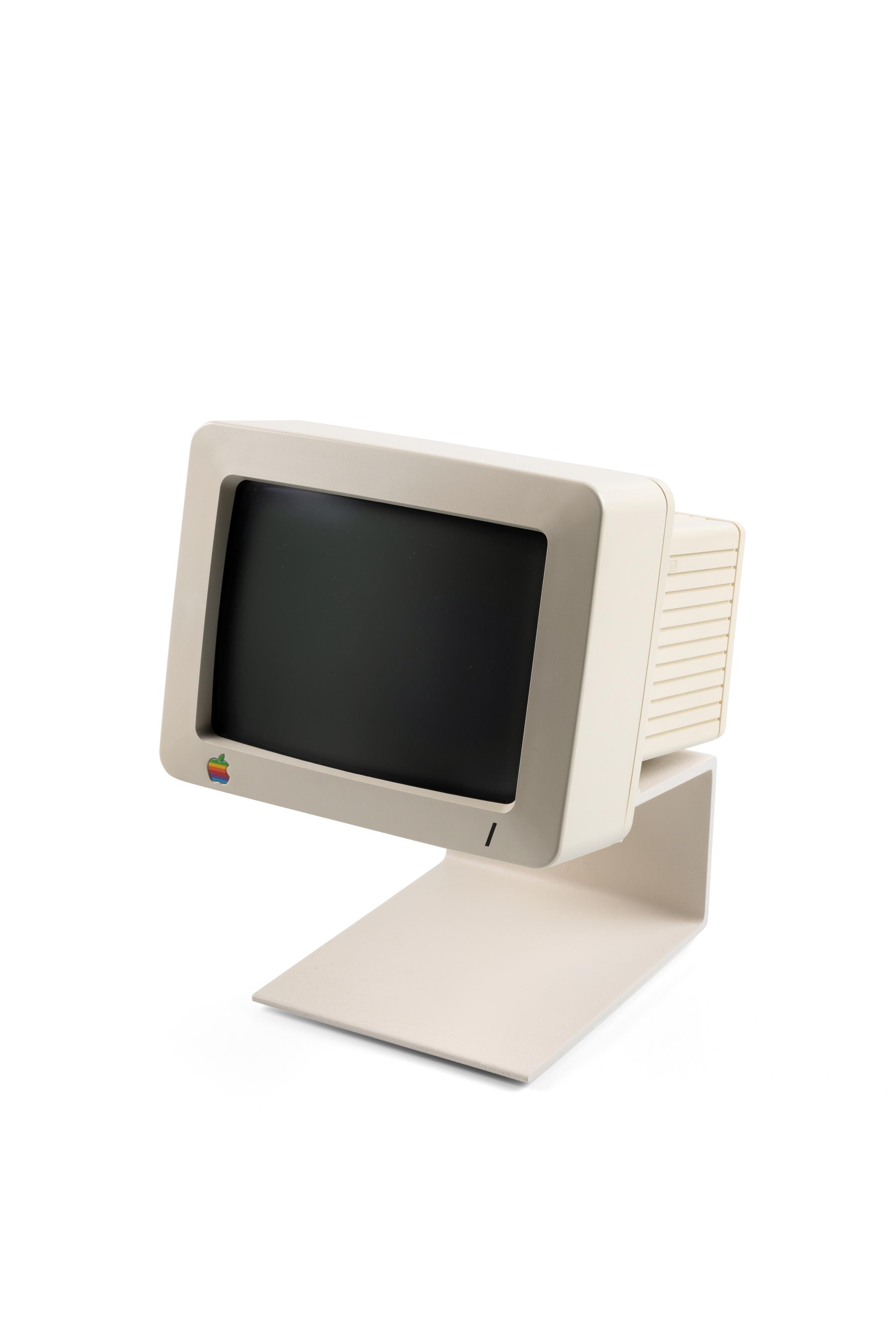 Apple II Computer and Apple II Monitor