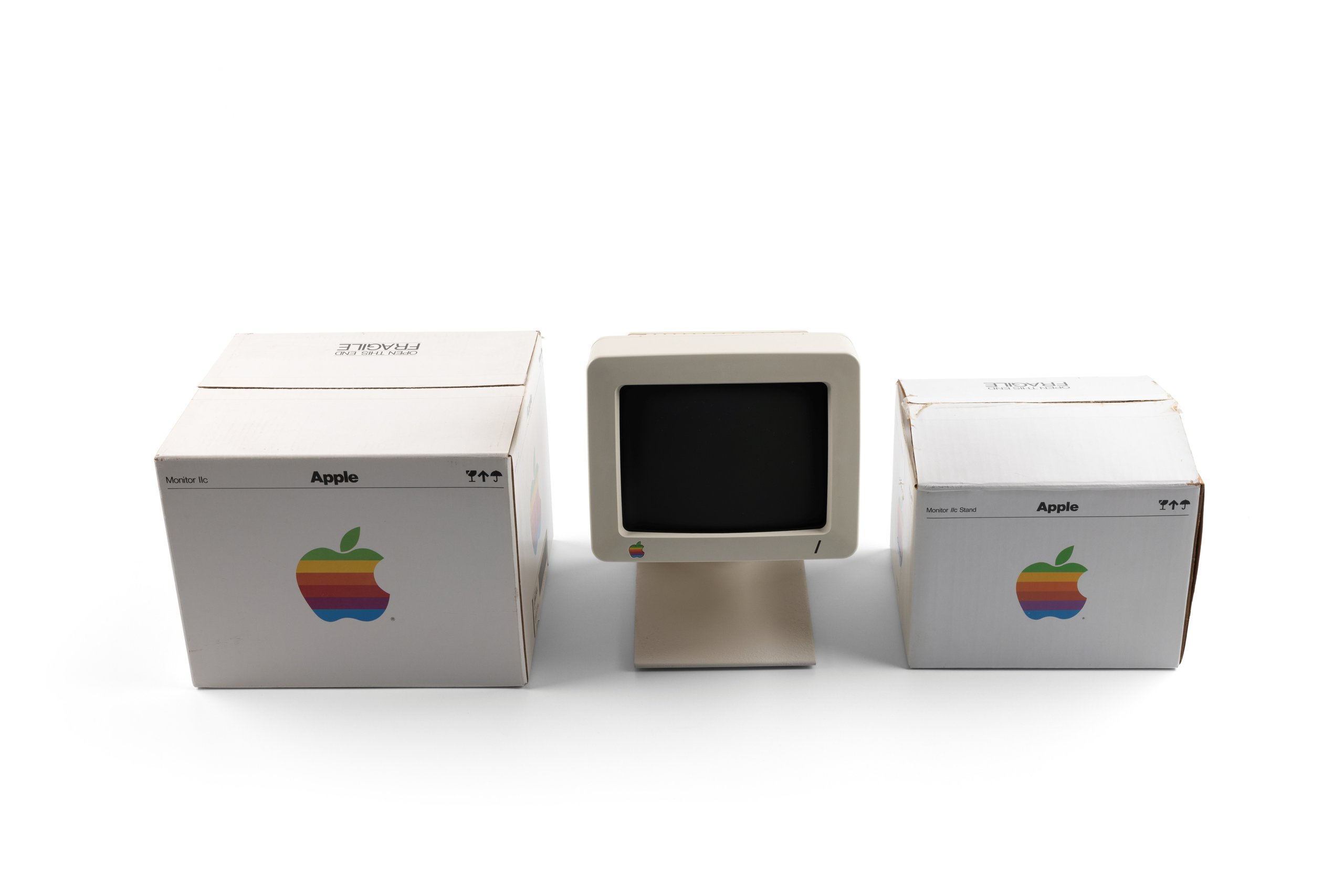 Apple II Computer and Apple II Monitor