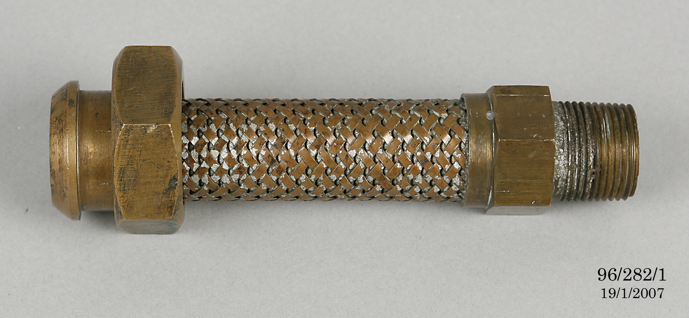 Part of aircraft hose from the 'Southern Cross'
