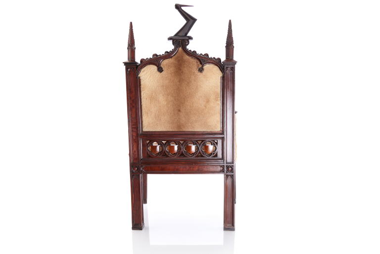 Armchair owned by Governor Lachlan Macquarie