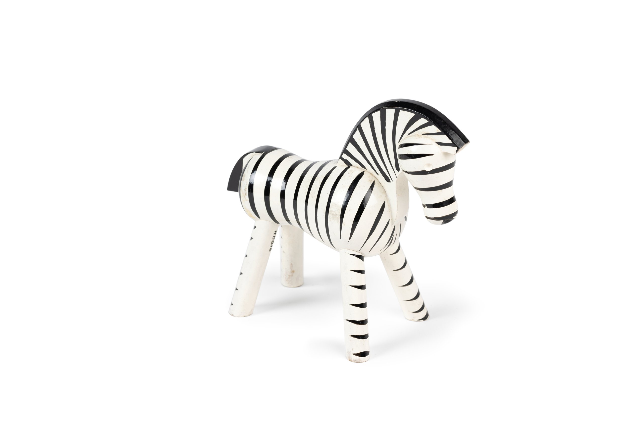 Toy zebra designed by Kay Bojesen