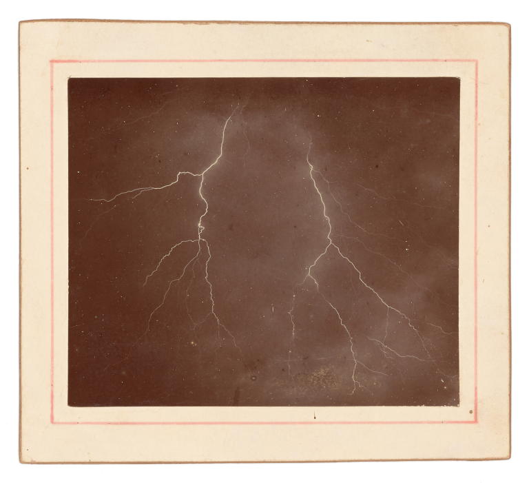 Photograph of lightning